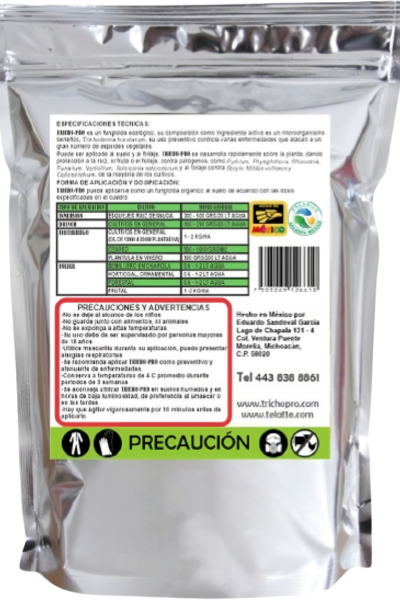 Te Latte Agro - Bolsa de Tricho-PRO, Trichoderma harzianum